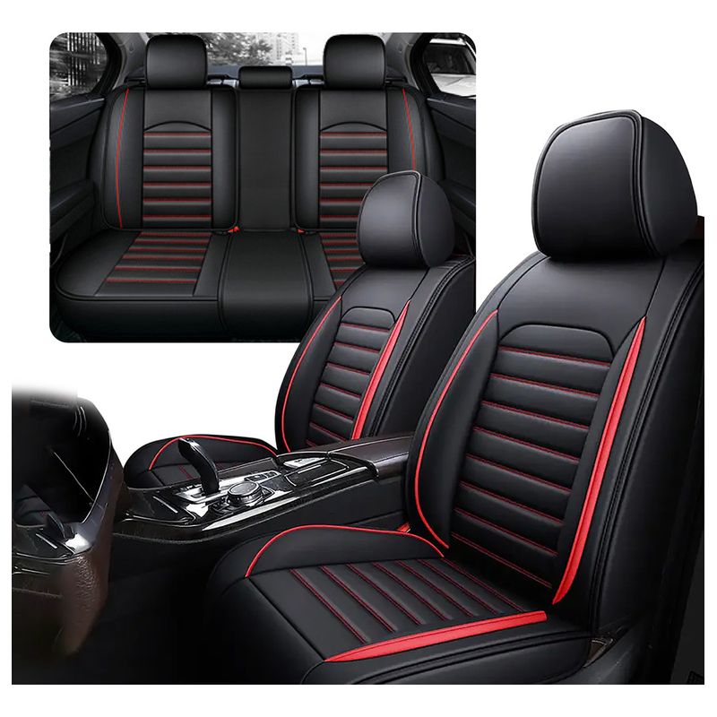 U BUY - Funda Cubre Asiento Ecocuero Galanta Set 5 Asientos Luxury