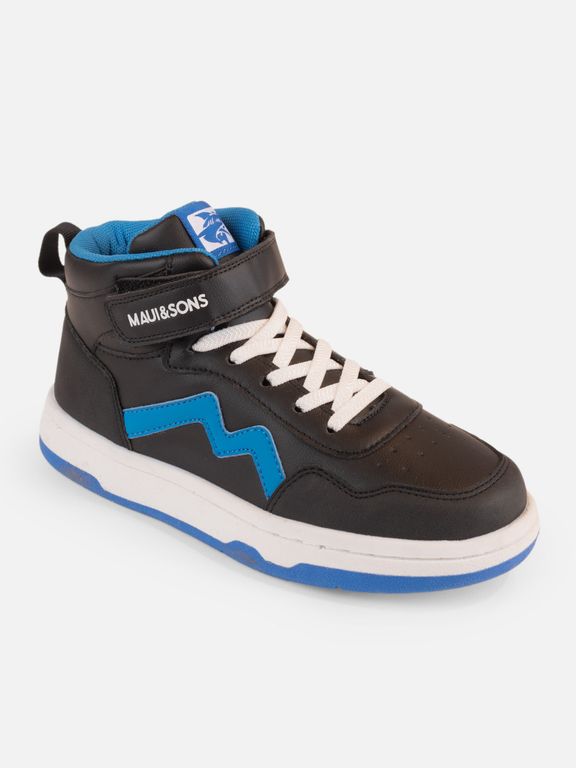 Zapatilla Nautika Negro Infantil - Negro