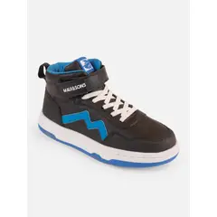 MAUI AND SONS - Zapatilla Nautika Negro Infantil - Negro.