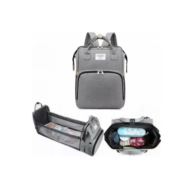 OFERTABKN - Mochila De Pañales Cama De Bebé Plegable