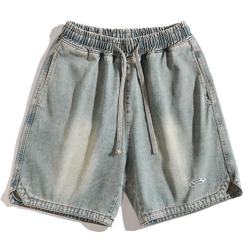BLWOENS - Pantalones cortos casuales de verano para hombres - Azul