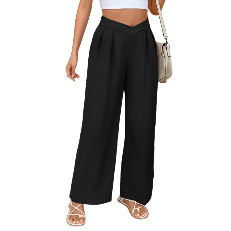 BLWOENS - Pantalones largos para mujeres - Negro