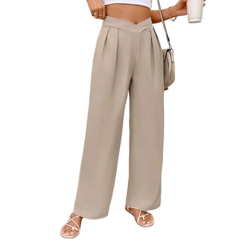 BLWOENS - Pantalones largos para mujeres - Beige