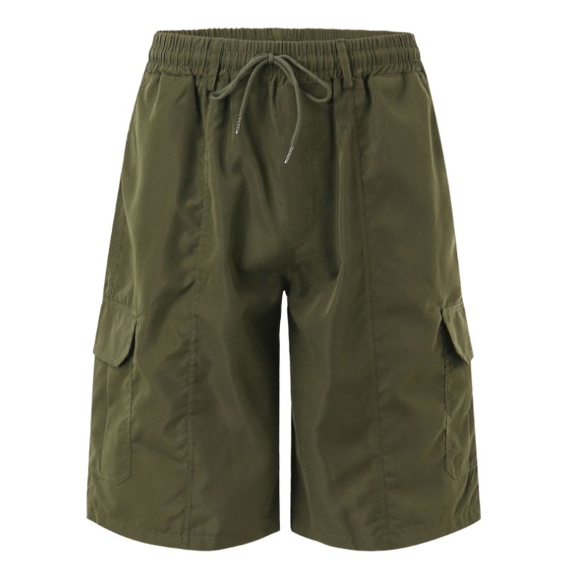 BLWOENS - Pantalones cortos masculinos-Verde