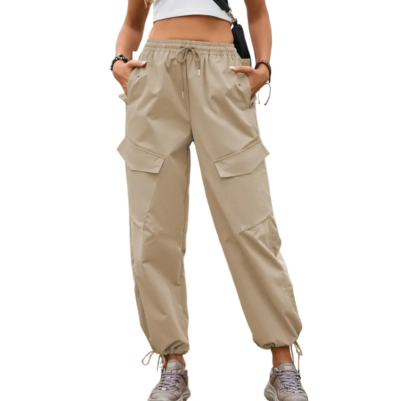 BLWOENS - Pantalones largos para mujeres - Beige