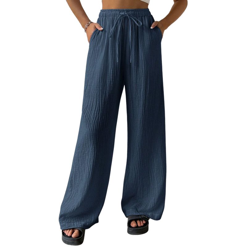 BLWOENS - Pantalón Mujer - Azul