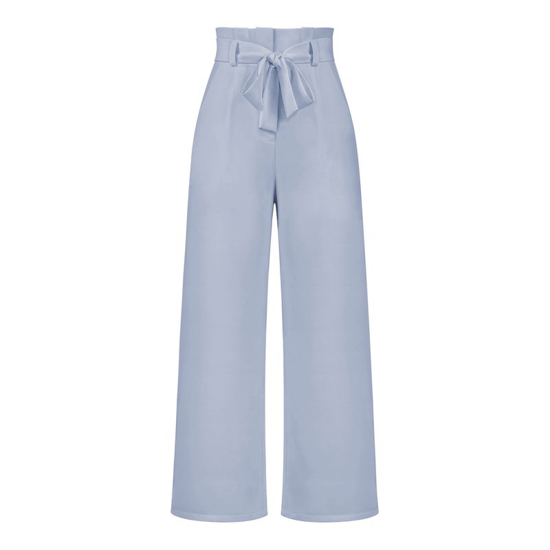 BLWOENS - Pantalones largos de primavera y otoño para mujer - Azul