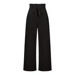 BLWOENS - Pantalones largos de primavera y otoño para mujer - Negro