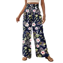 BLWOENS - Pantalones largos para mujeres - Azul