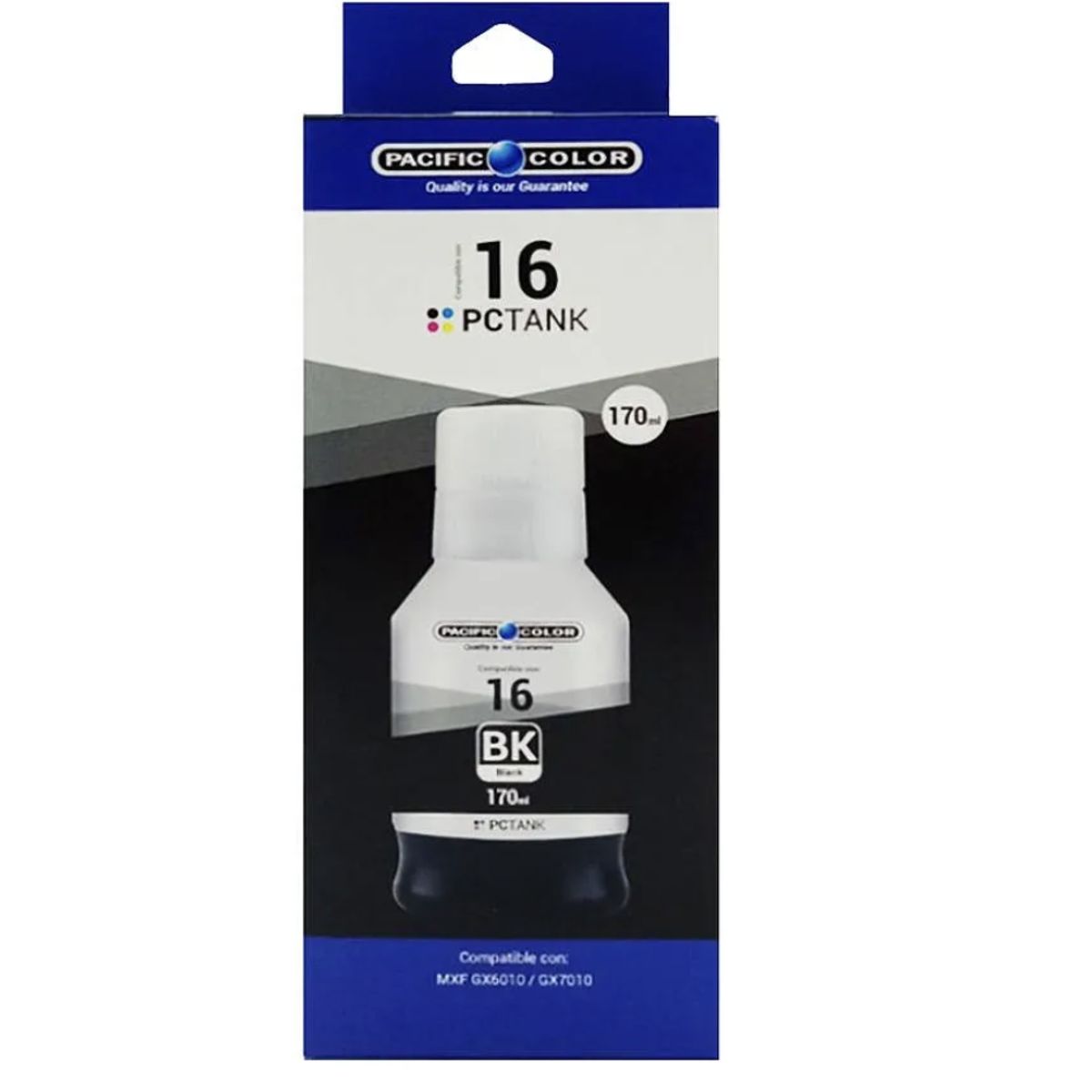 ALTERNATIVE - TINTA NEGRA GI-16 ALTERNATIVA GX6010 GX7010 PARA CANON