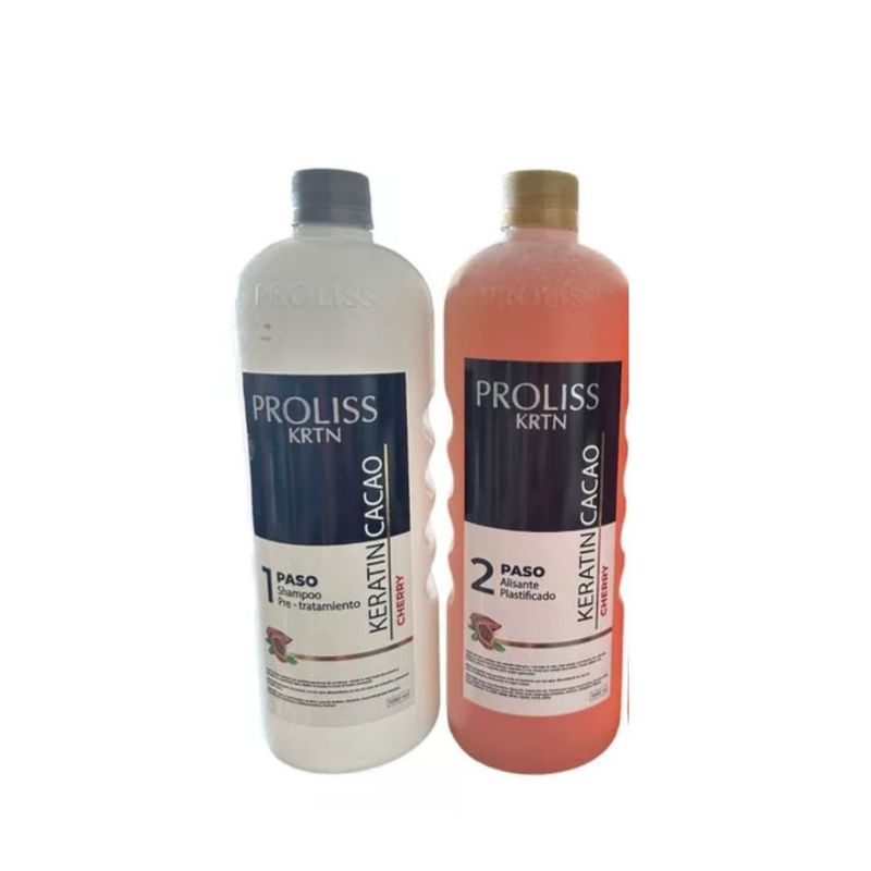PROLISS - KIT 2 PASOS ALISADO PROFESIONAL PROLISS CACAO CHERRY