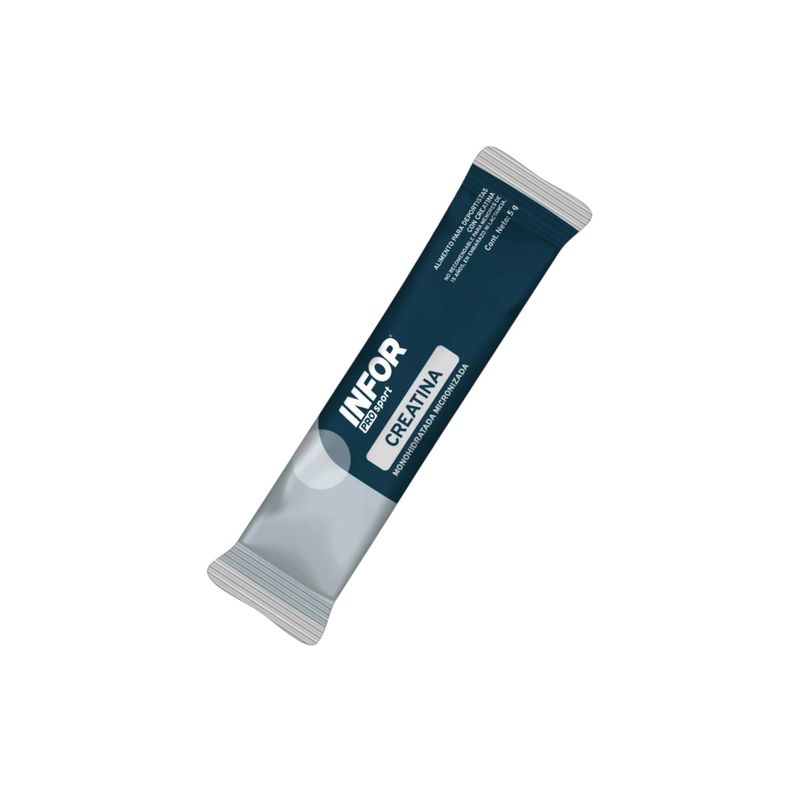 INFOR - CREATINA MONOHIDRATADA 10 STICKS DE 5 GRAMOS SIN SABOR - INFOR