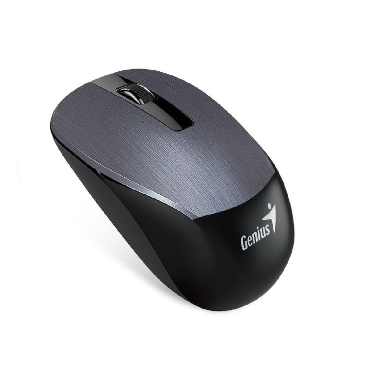 GENIUS - Mouse Inalámbrico Genius BlueEye Ambidiestro Gris NX-7015