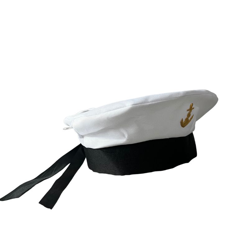 GENERICO - Gorro Marinero Para Disfraz Niño