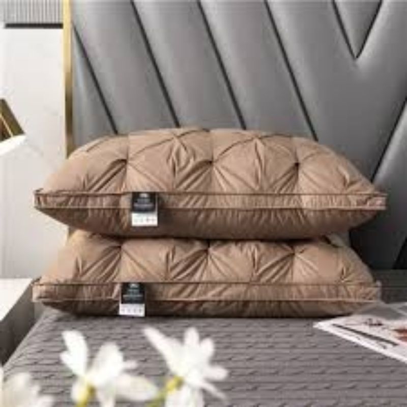 ANGELES DEL HOGAR - ALMOHADA FIRME DE MICRO FIBRA EXTRA SUAVE 45 CM.