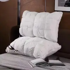 ANGELES DEL HOGAR - ALMOHADA FIRME DE MICRO FIBRA EXTRA SUAVE 45 CM.