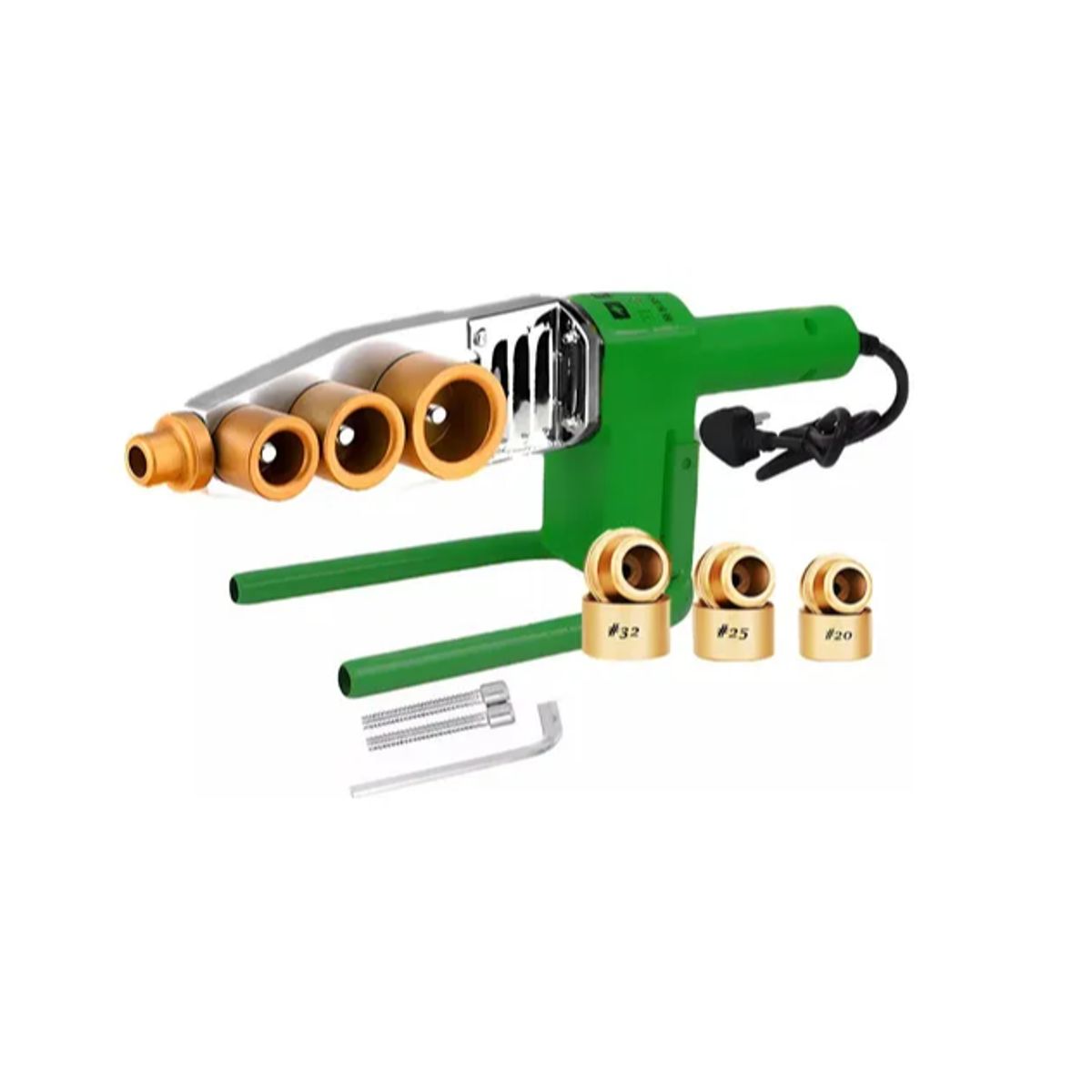 GENERICO - Máquina De Termofusión 20-32mm Termofusora Análoga 1000w Verde