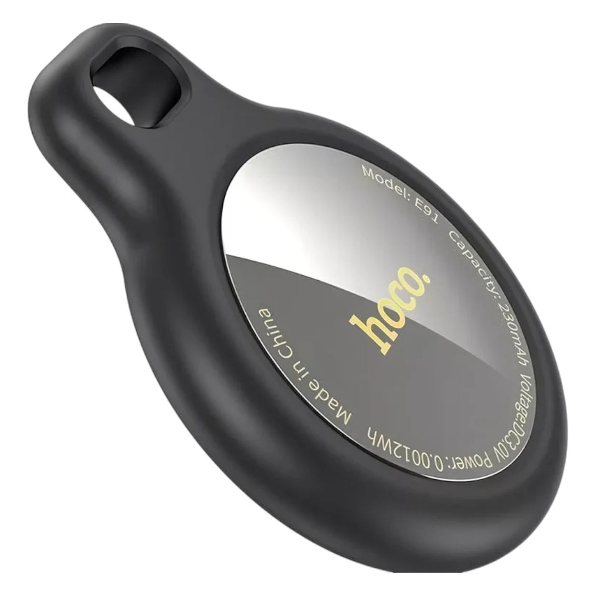 HOCO - Localizador GPS Compatible con Apple Find My Hoco E91 Negro