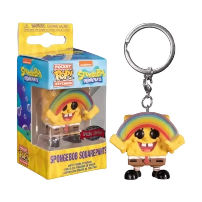 GENERICO - Llavero Pocket Pop Bob Esponja
