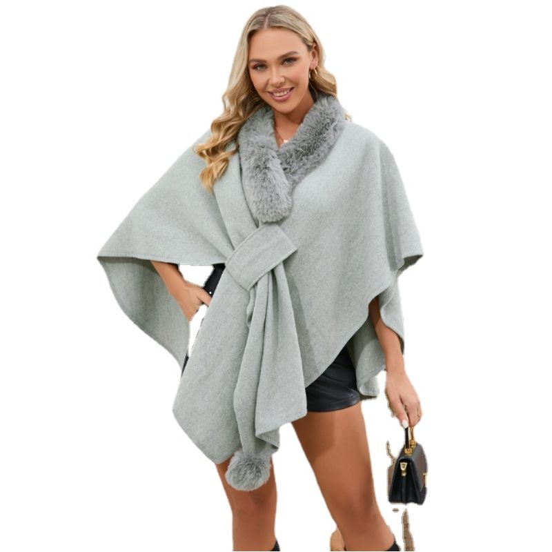 TIOZONEY - Chaqueta Efecto Gamuza Mujer