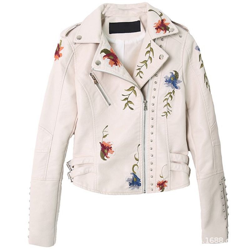 TIOZONEY - Chaqueta PU Mujer