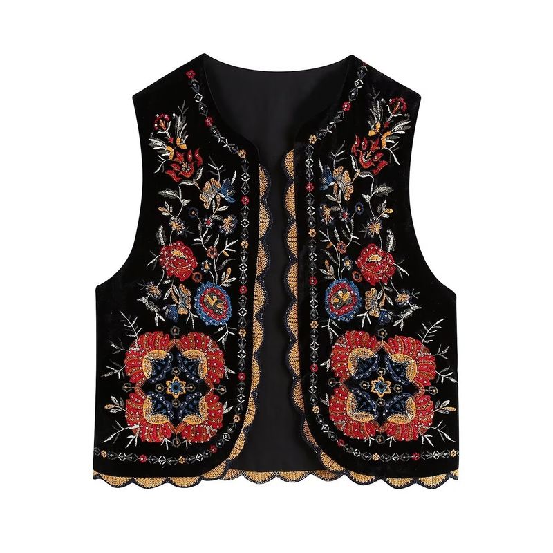 TIOZONEY - Chaqueta de moda mujer -Negro