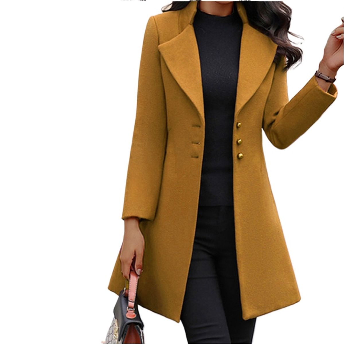 TIOZONEY - Blusa engrosada de terciopelo