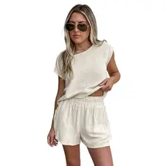 BLWOENS - Conjunto Mujer - Beige