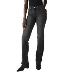 LEVIS - Jeans Mujer 314 Straight Pieced Negro