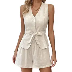 BLWOENS - Conjunto Mujer - Beige