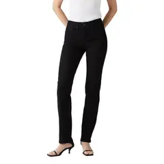 LEVIS - Jeans Mujer 314 Shaping Straight Negro