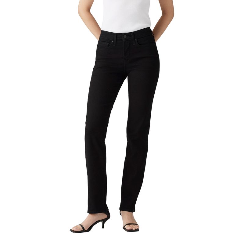 LEVIS - Jeans Mujer 314 Shaping Straight Negro Levis