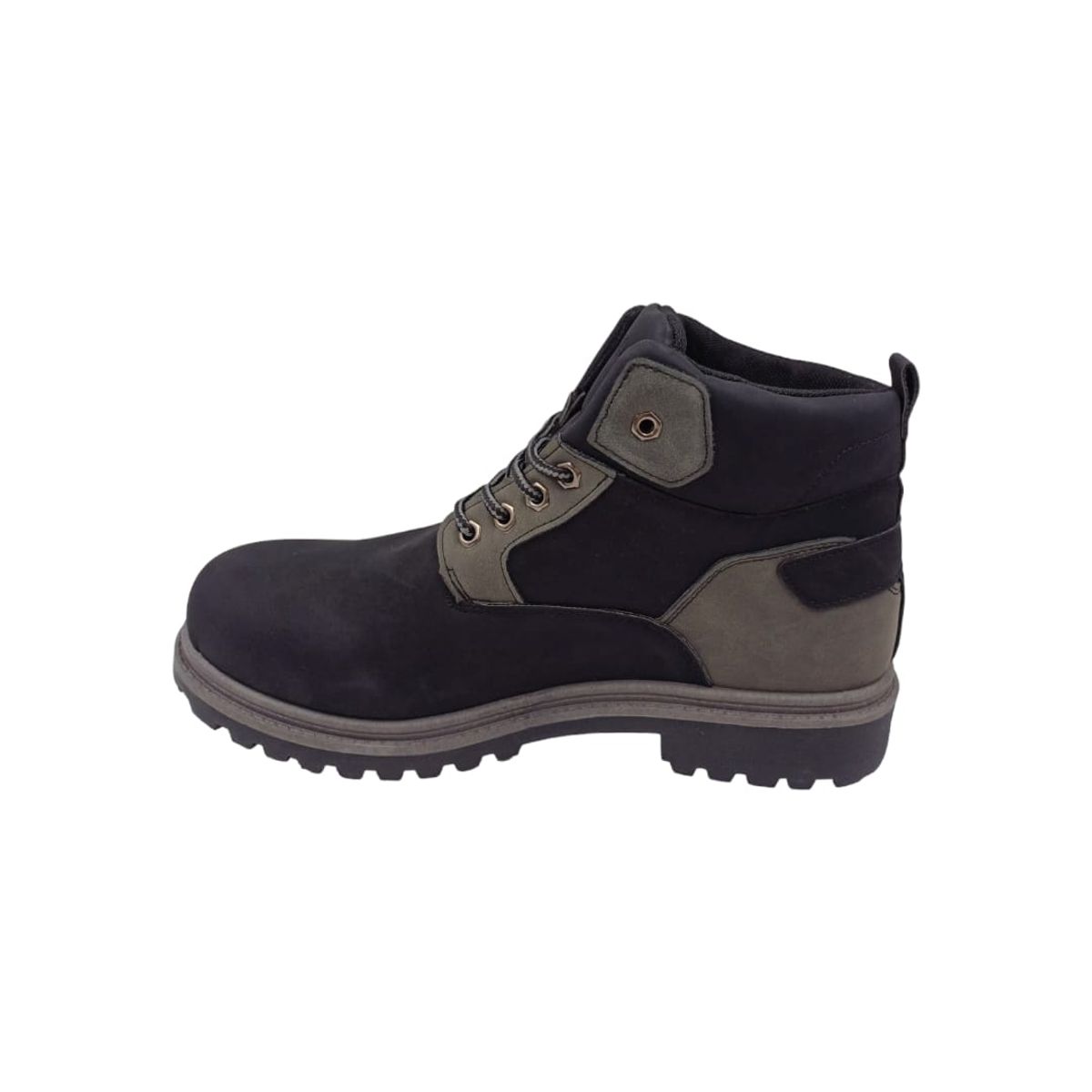 HERIEL - Bototo Negro Caña Alta Hombre