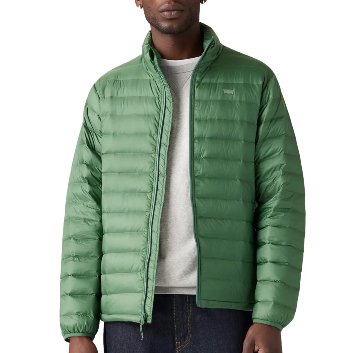 LEVIS - Chaqueta Hombre Tobal Down Packable Verde Levis