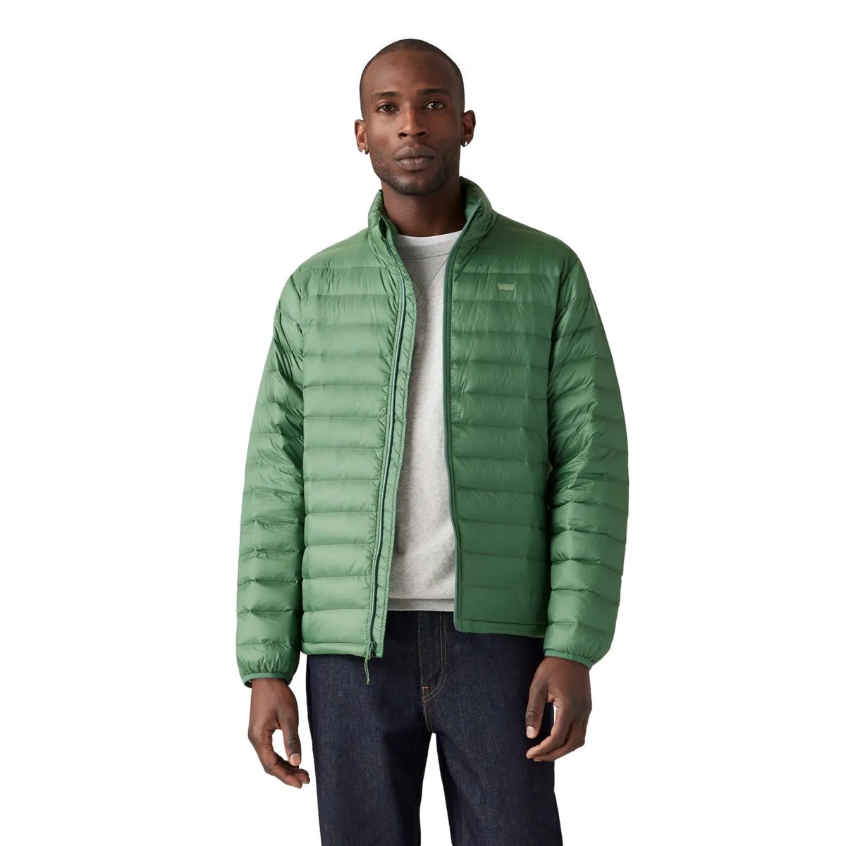 LEVIS - Chaqueta Hombre Tobal Down Packable Verde Levis