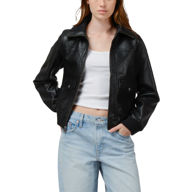 LEVIS - Chaqueta Mujer Bomber Negro Levis