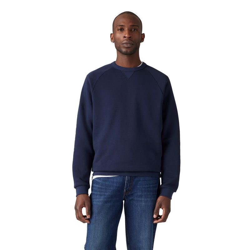 LEVIS - Polerón Hombre Red Tab Crewneck Azul Levis.
