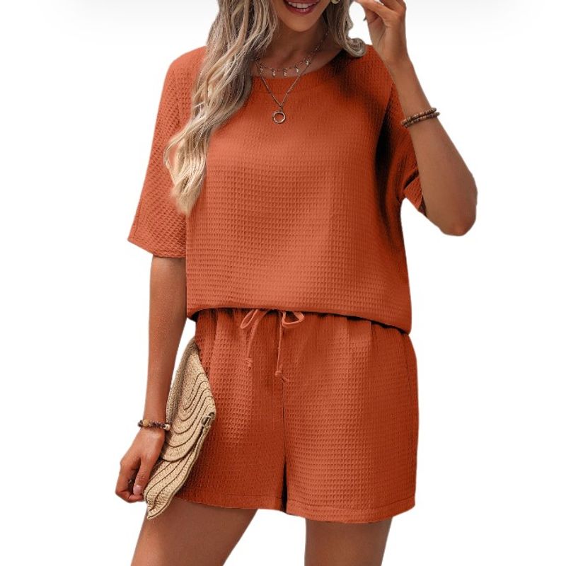 BLWOENS - Blusas y pantalones casuales para mujeres Traje-2 piezas