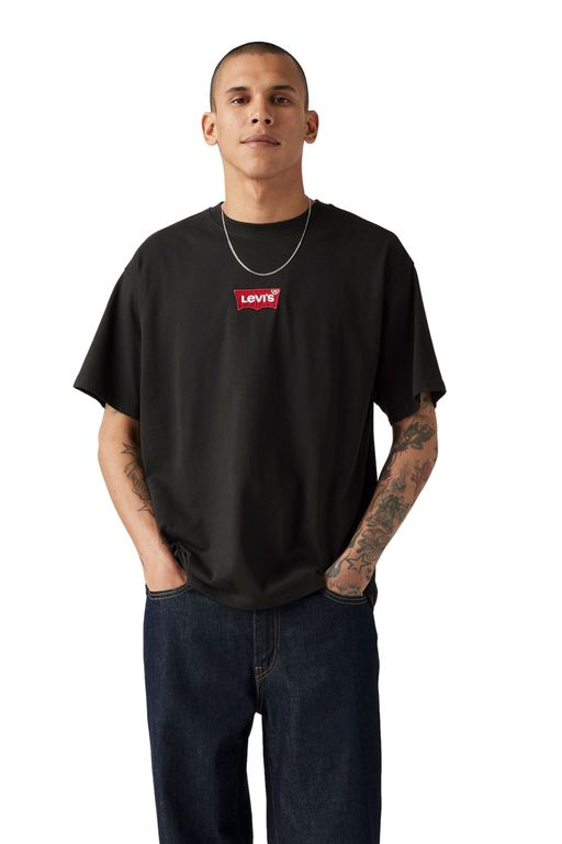 Polera Hombre Vintage Fit Graphic Tee Negro Negro S