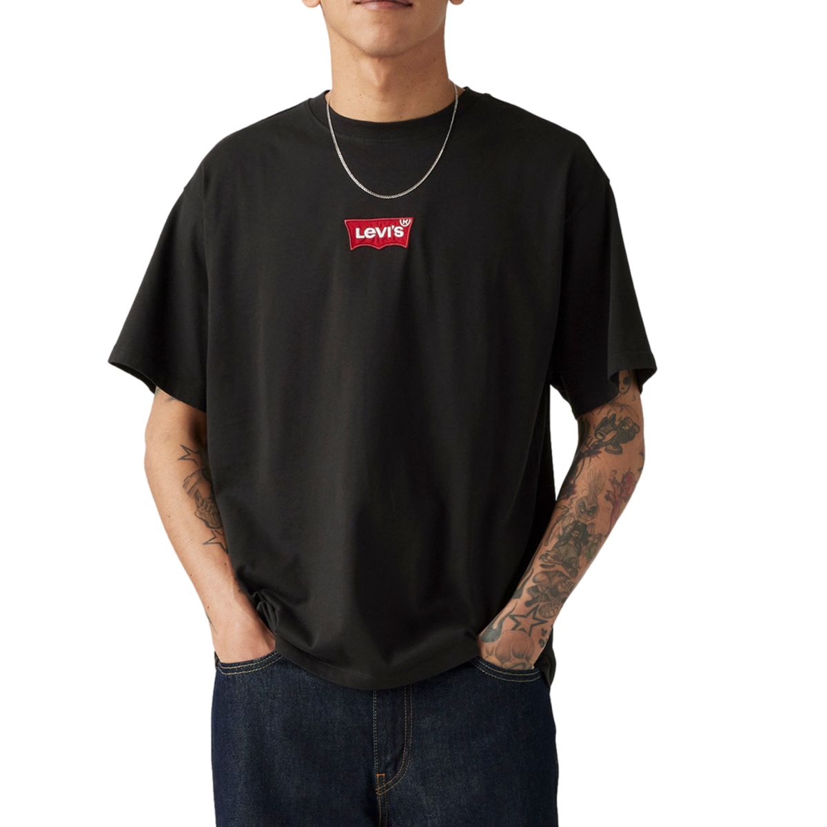 LEVIS - Polera Hombre Vintage Fit Graphic Tee Negro Levis