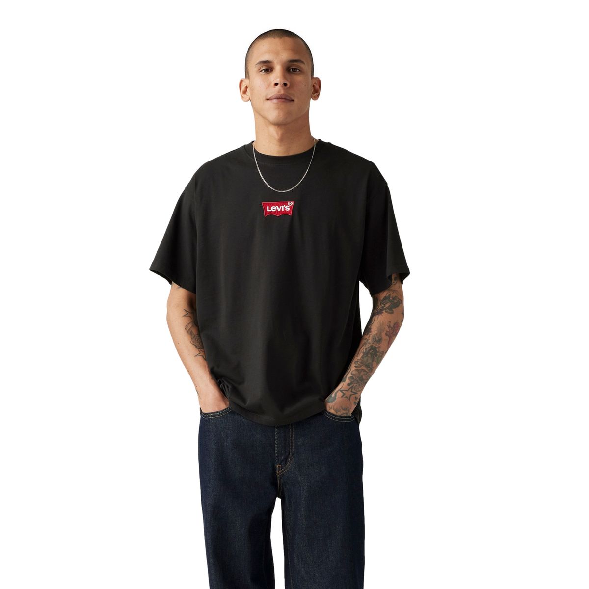 LEVIS - Polera Hombre Vintage Fit Graphic Tee Negro Levis