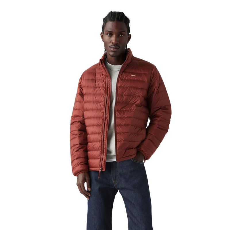 LEVIS - Chaqueta Hombre Tobal Down Packable Rojo Levis