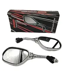 GENERICO - ESPEJO MOTO METAL PERNO 10mm 20Cm BJ
