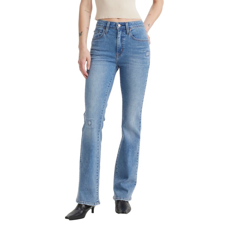 LEVIS - Jeans Mujer 725 High Rise Bootcut Celeste Levis