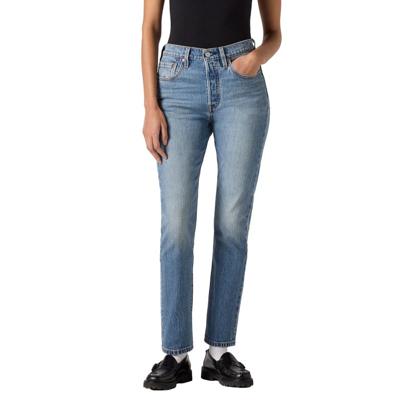 LEVIS - Jeans Mujer 501 Skinny Celeste Levis