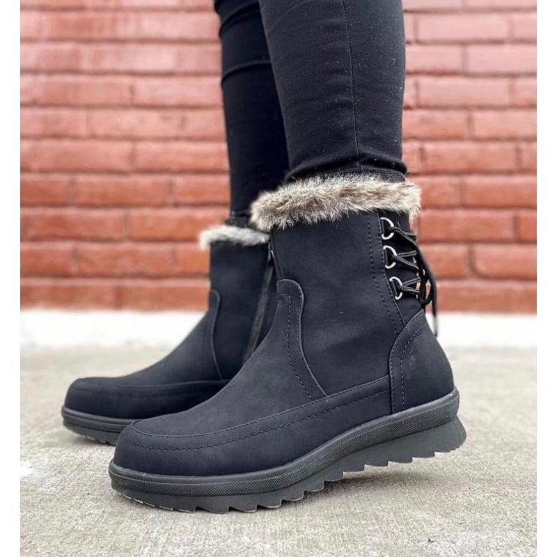 DINASTELLA - Botin   Invierno Mujer  Taco Bajo con Chiporro  M474