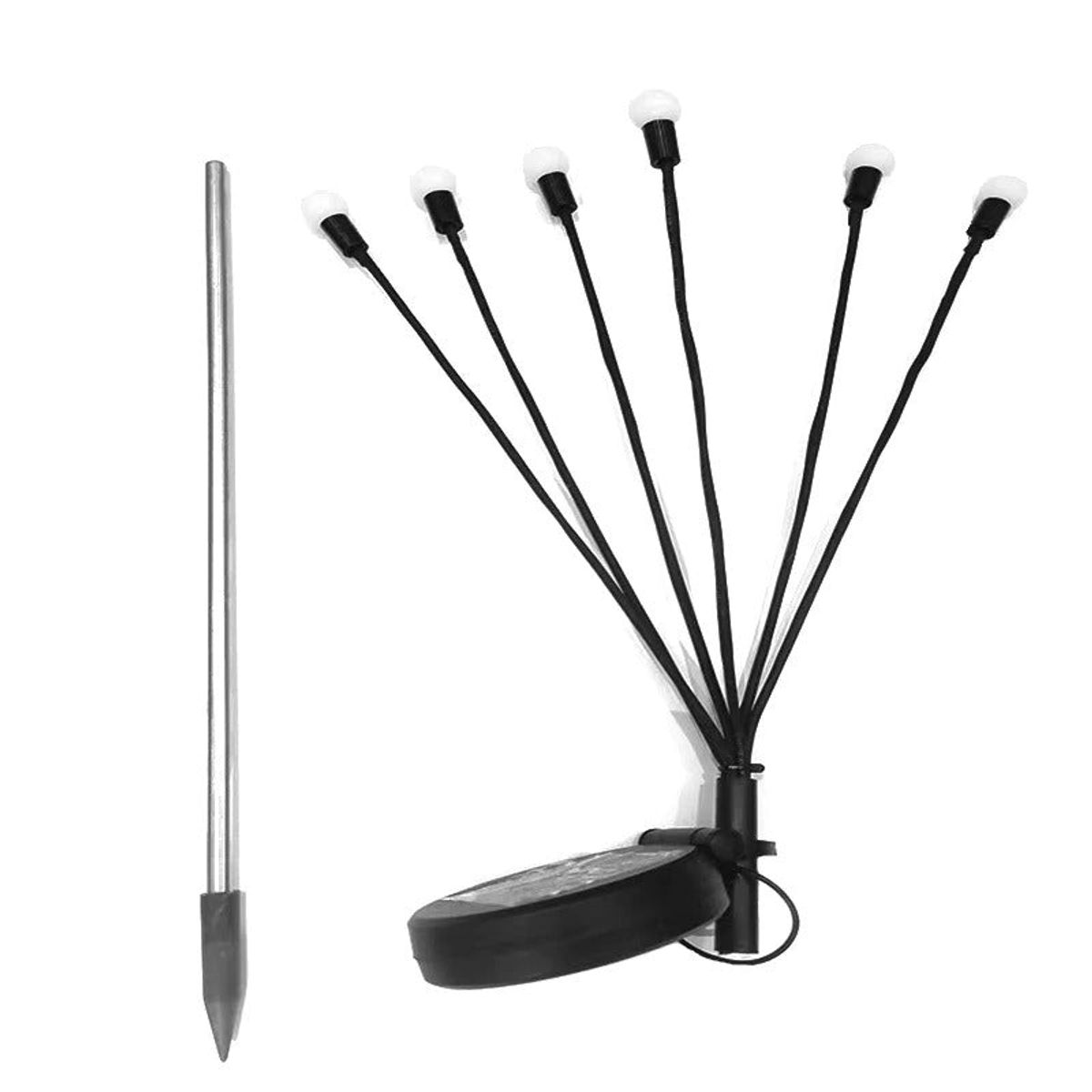 GENERICO - Estaca Pelotitas Solar - Luz Multicolor 2 Unidades…