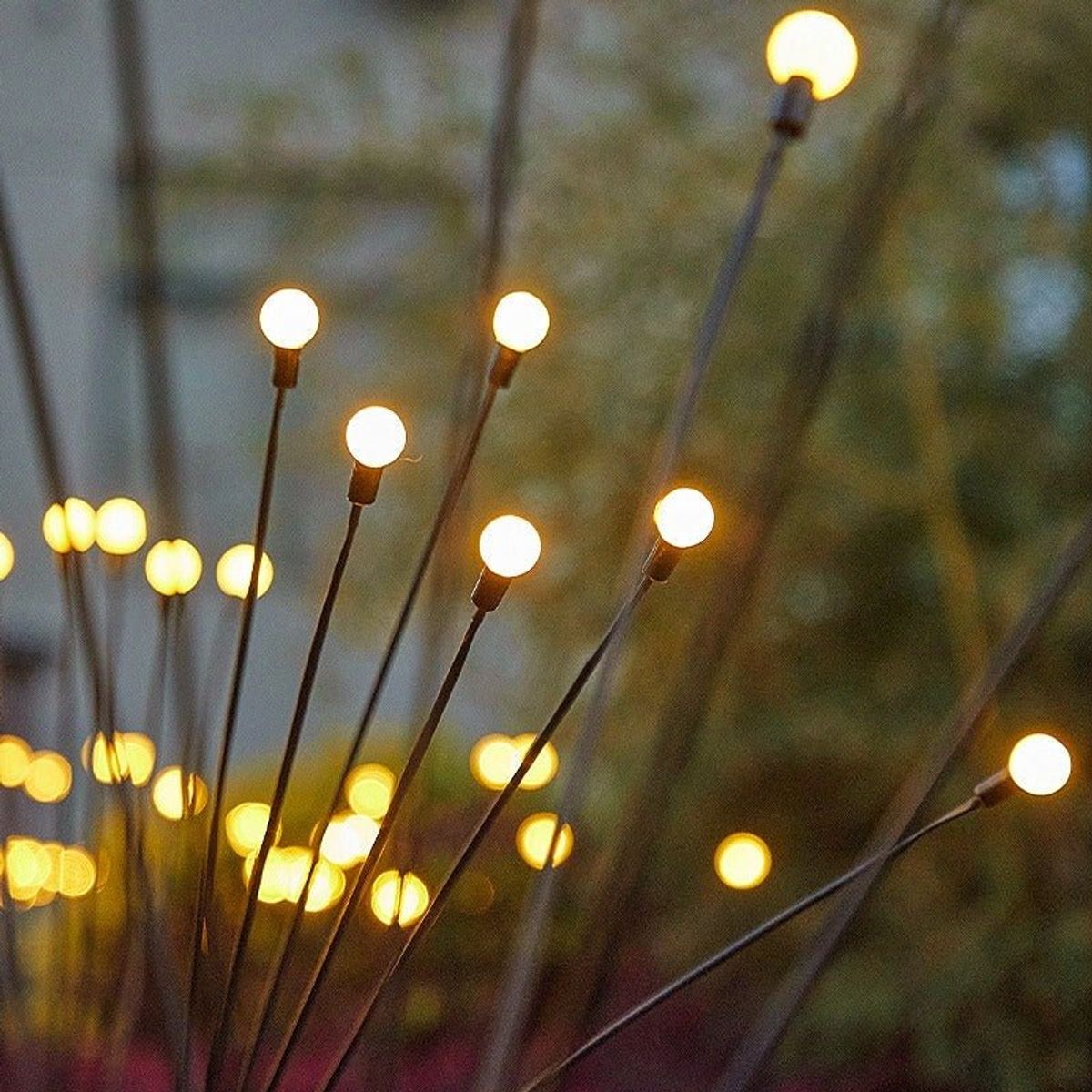 GENERICO - Estaca Pelotitas Solar - Luz Cálida 2 Unidades…