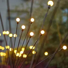 GENERICO - Estaca Pelotitas Solar - Luz Cálida 2 Unidades…