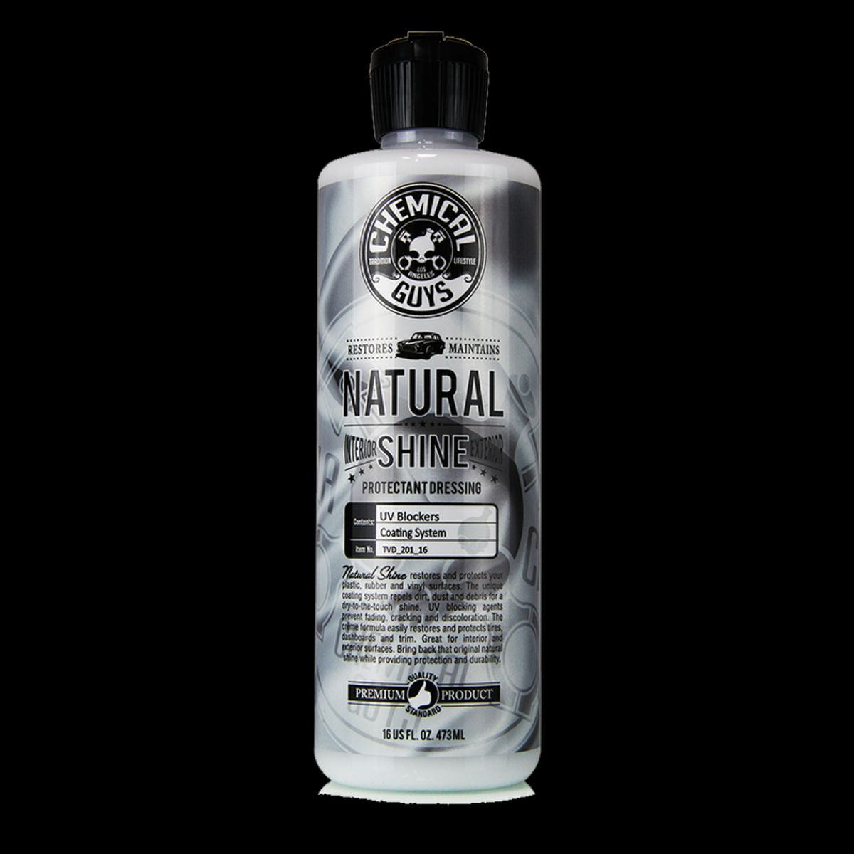 CHEMICAL GUYS - Restaurador plásticos y molduras Chemical Guys Natural Shine